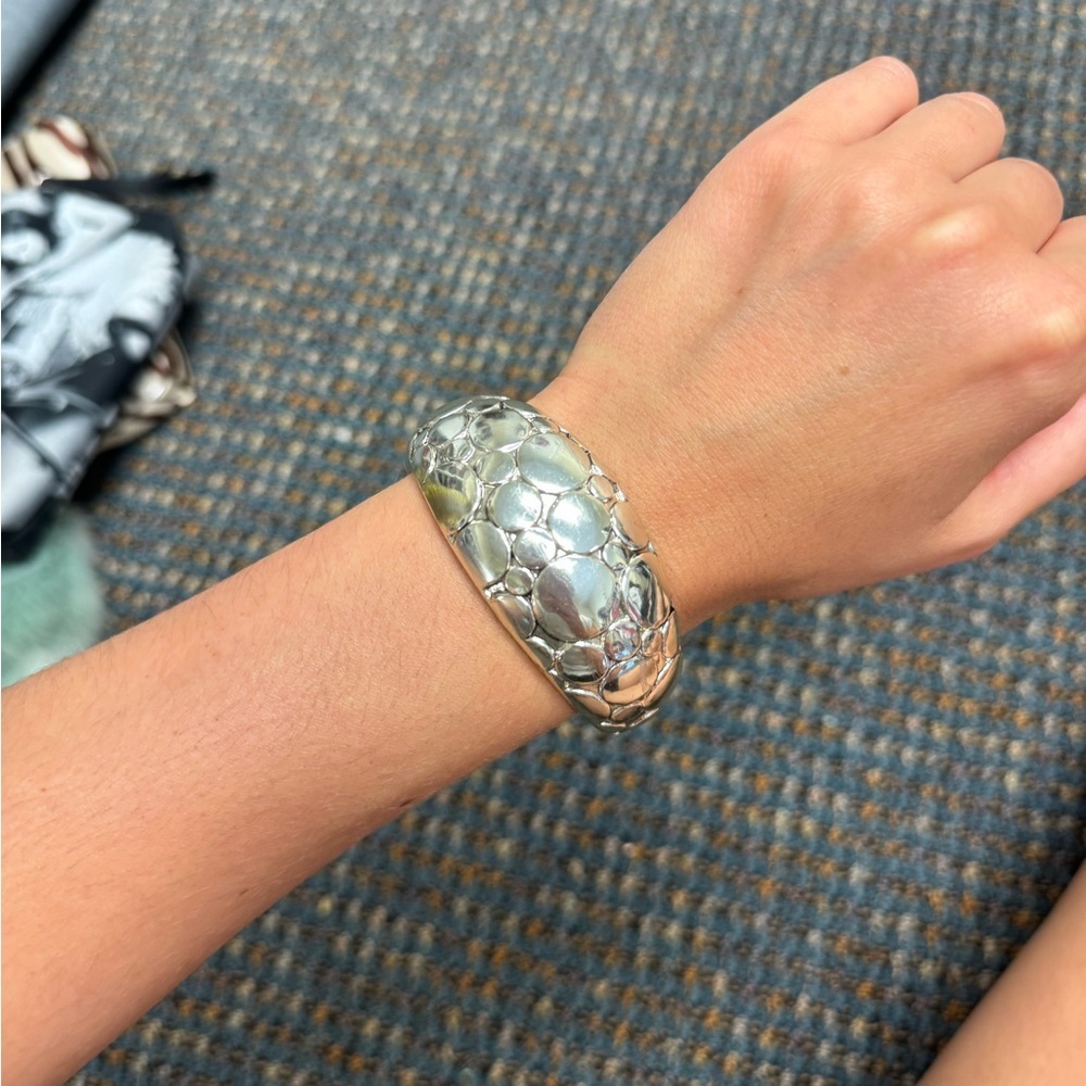 Silver bangle/Bracelet - Picture 3 of 6